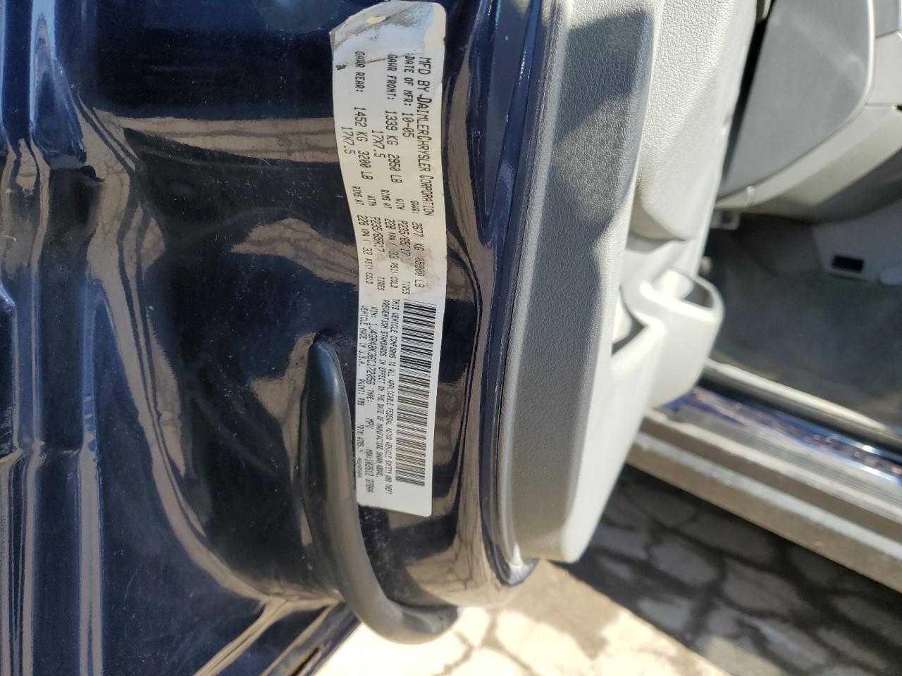 1J4GR48K36C172056 2006 Jeep Grand Cherokee Laredo