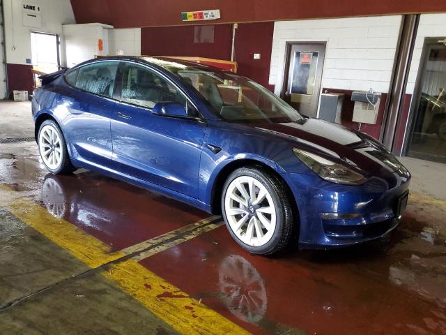 VIN 5YJ3E1EA8NF191505 2022 Tesla MODEL 3 no.4