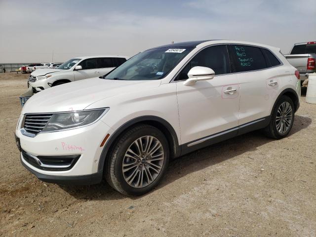 Lot #2487483507 2017 LINCOLN MKX RESERV salvage car