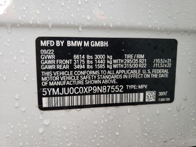 5YMJU0C0XP9N87552 2023 BMW X5, photo no. 13