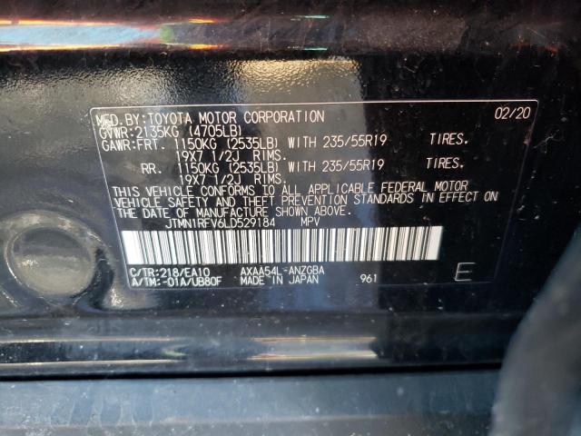 2020 TOYOTA RAV4 LIMIT JTMN1RFV6LD529184