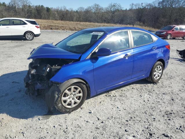 Lot #2381112004 2013 HYUNDAI ACCENT GLS salvage car