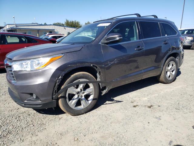 VIN 5TDYKRFH9ES009606 2014 Toyota Highlander, Limited no.1