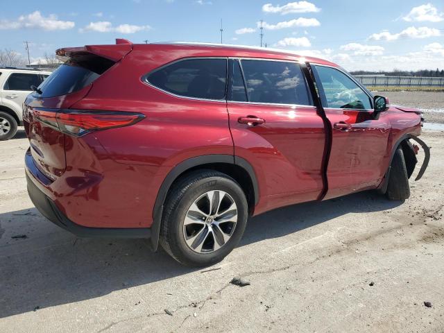 VIN 5TDGZRBH4LS514771 2020 Toyota Highlander, Xle no.3