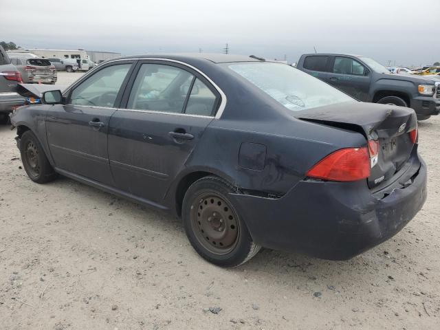 KIA OPTIMA LX 2009 blue  gas KNAGE228595296970 photo #3