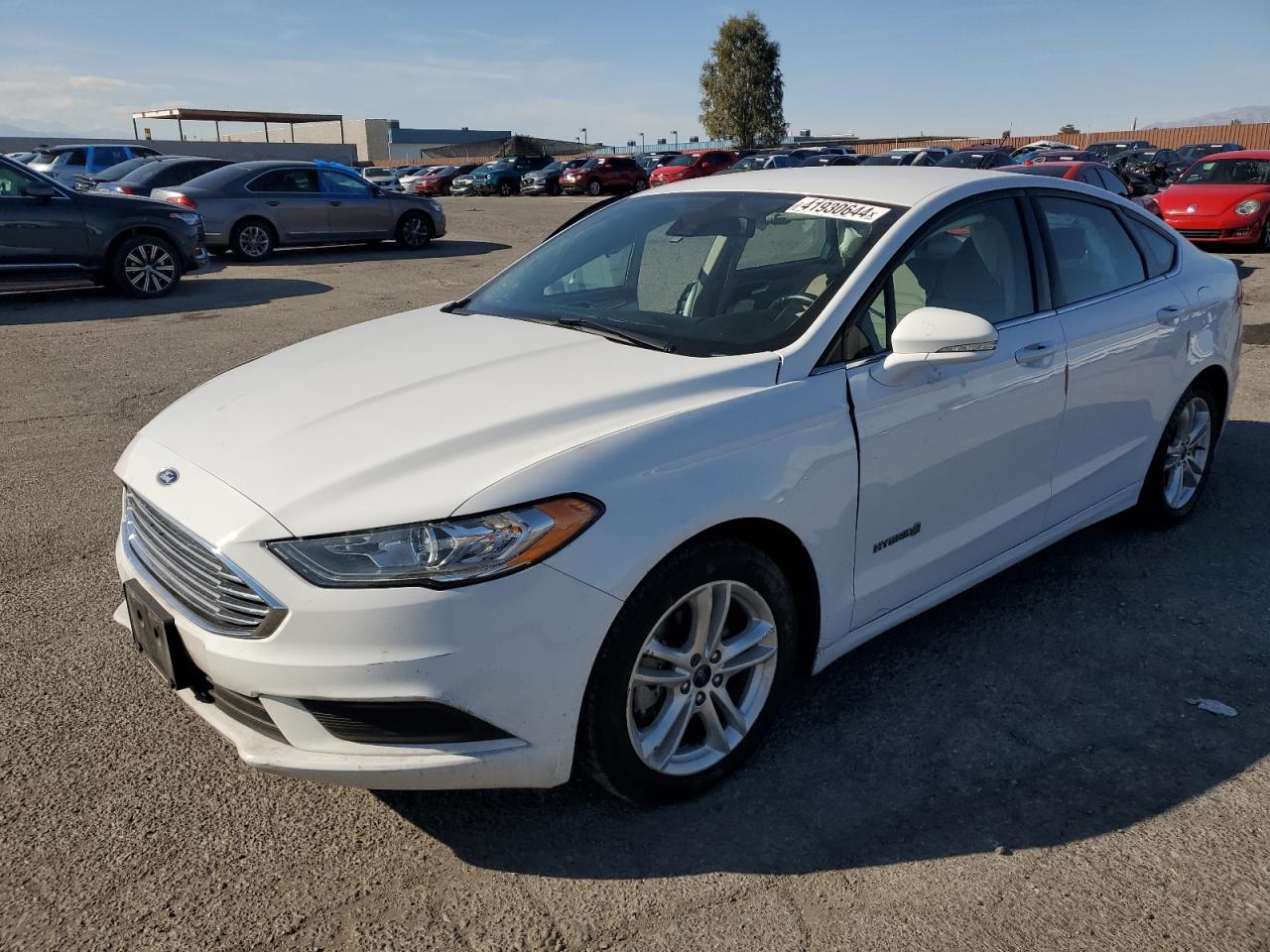 2018 Ford Fusion Se Hybrid vin: 3FA6P0LU0JR234618