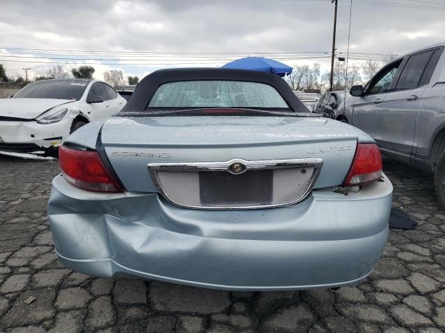 2002 Chrysler Sebring Limited VIN: 1C3EL65R82N316781 Lot: 44364214