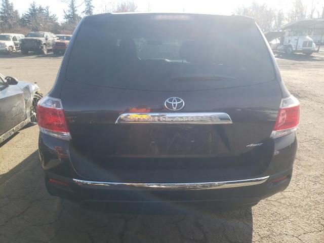 VIN 5TDBK3EH9DS221702 2013 Toyota Highlander, Base no.6