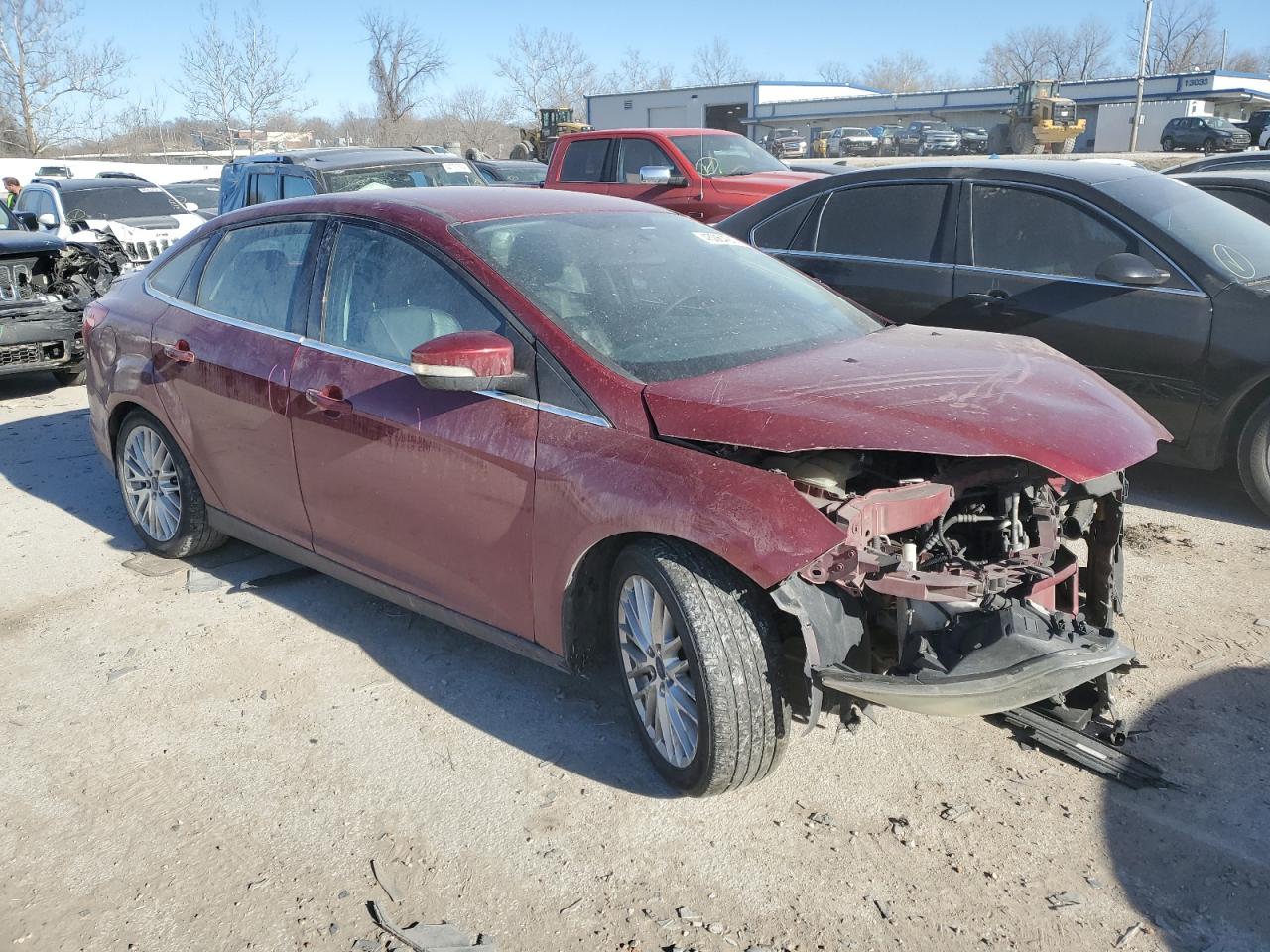 2014 Ford Focus Titanium vin: 1FADP3J29EL184154