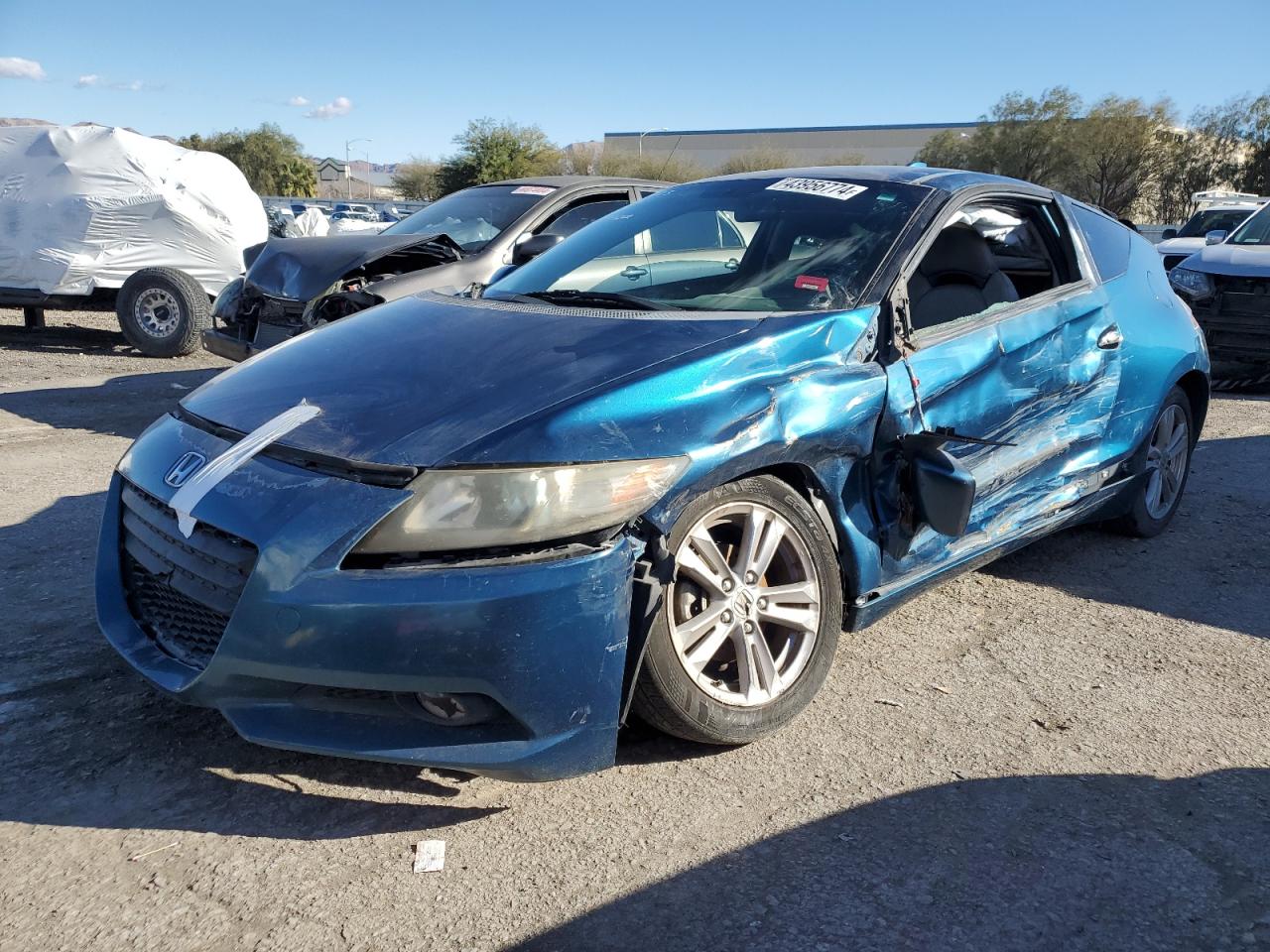 JHMZF1D68BS010744 2011 Honda Cr-Z Ex