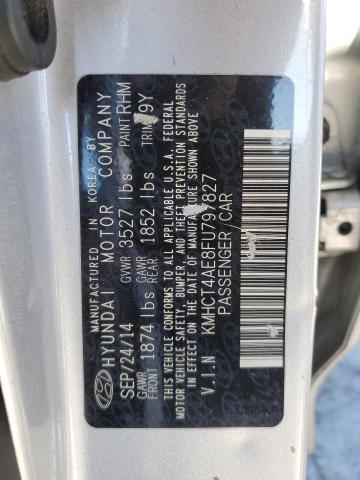 2015 HYUNDAI ACCENT GLS KMHCT4AE8FU797827