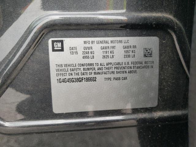 2016 BUICK LACROSSE S - 1G4G45G38GF186602