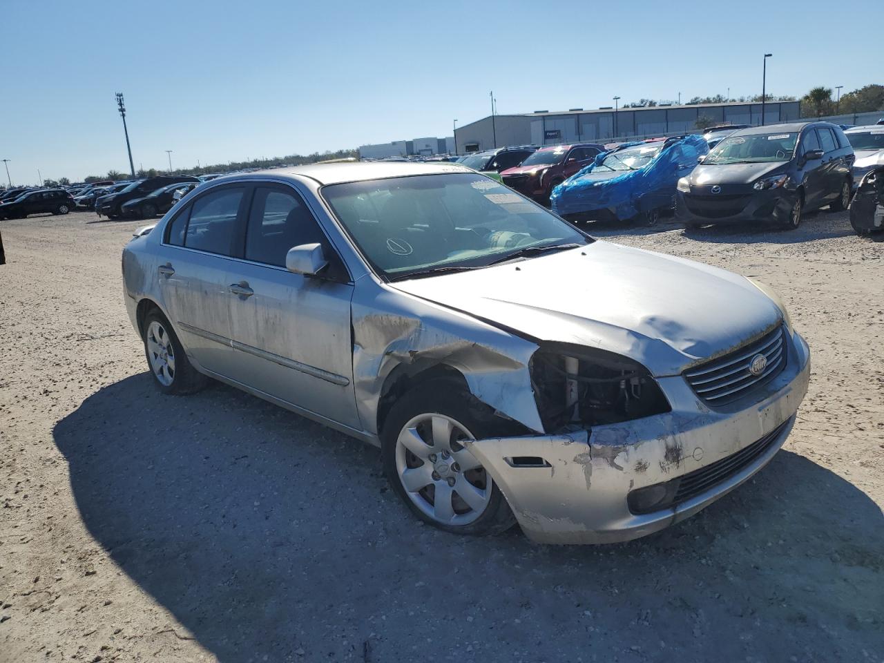 KNAGE123185209546 2008 Kia Optima Lx