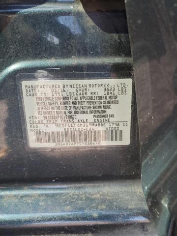 2016 Nissan Sentra S VIN: 3N1AB7AP7GY218670 Lot: 44383514