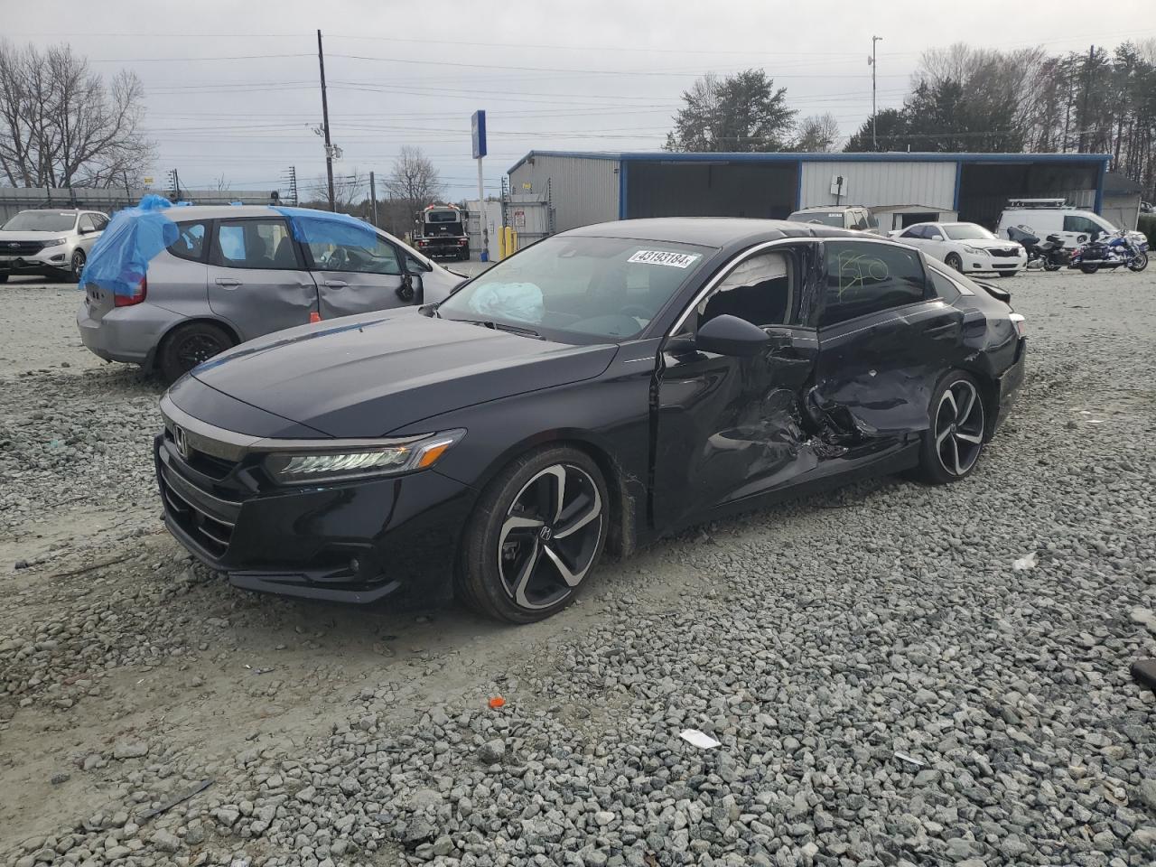 2021 Honda Accord at NC Mebane, Copart lot 43193184 CarsFromWest