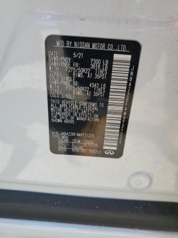 2021 INFINITI QX80 SENSO JN8AZ2BF4M9721225