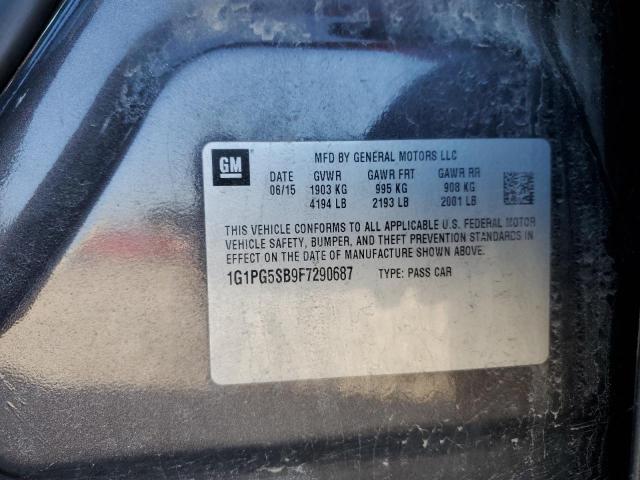 2015 CHEVROLET CRUZE LTZ - 1G1PG5SB9F7290687