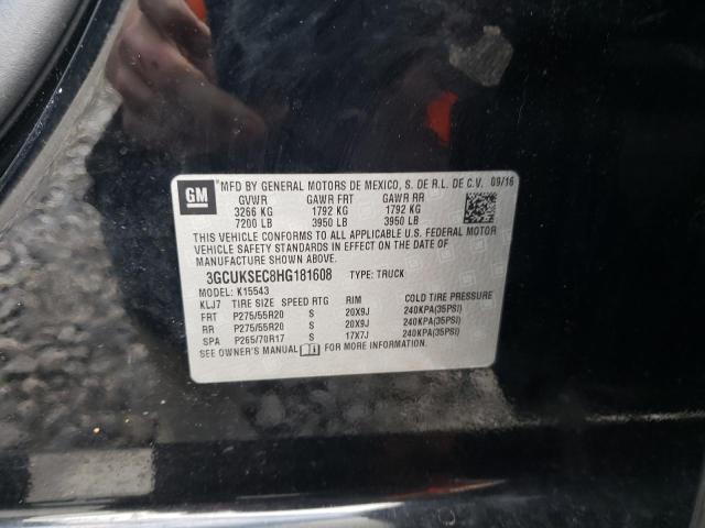 2017 CHEVROLET SILVERADO - 3GCUKSEC8HG181608