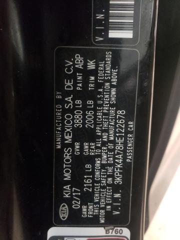 2017 KIA FORTE LX - 3KPFK4A78HE122678
