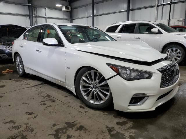 Lot #2409436742 2018 INFINITI Q50 LUXE salvage car