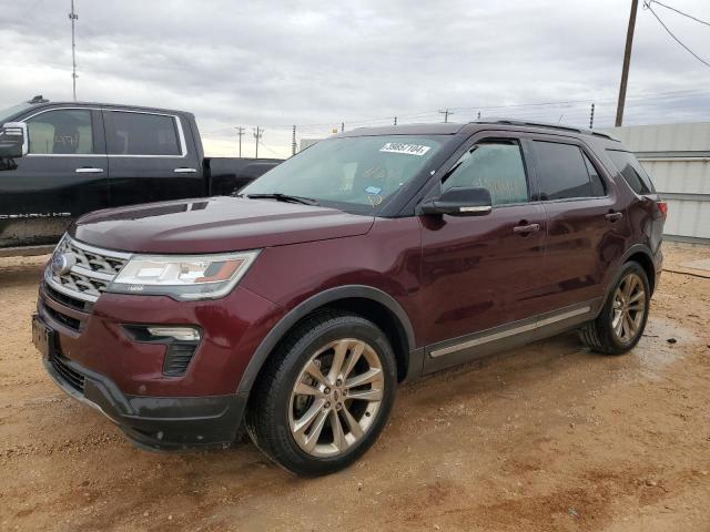 Lot #2392462716 2018 FORD EXPLORER X salvage car