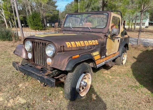 1984 Jeep Jeep Cj7 VIN: 1JCCE87A7ET020844 Lot: 42548294