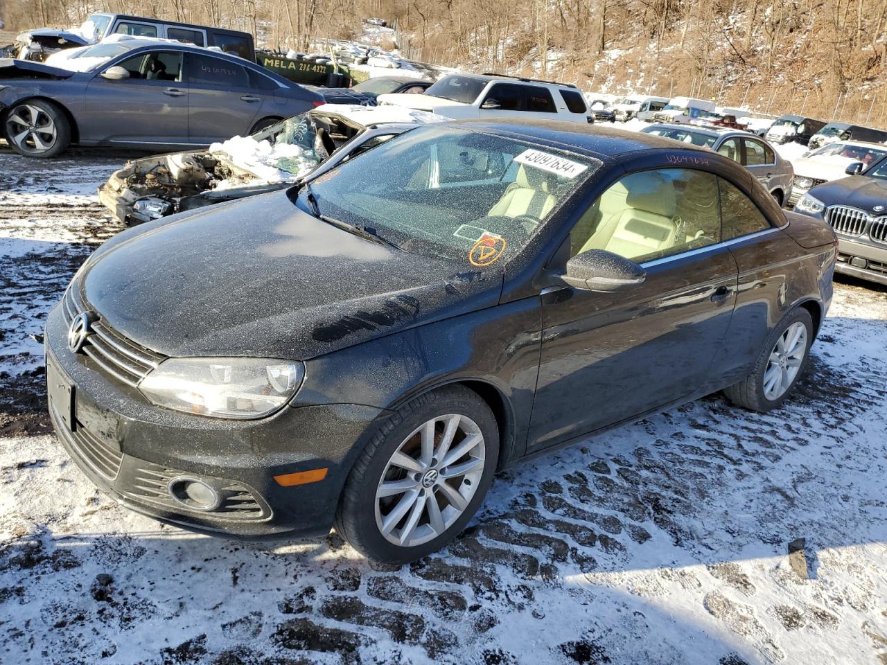 2012 Volkswagen Eos Komfort vin: WVWBW7AH4CV001812