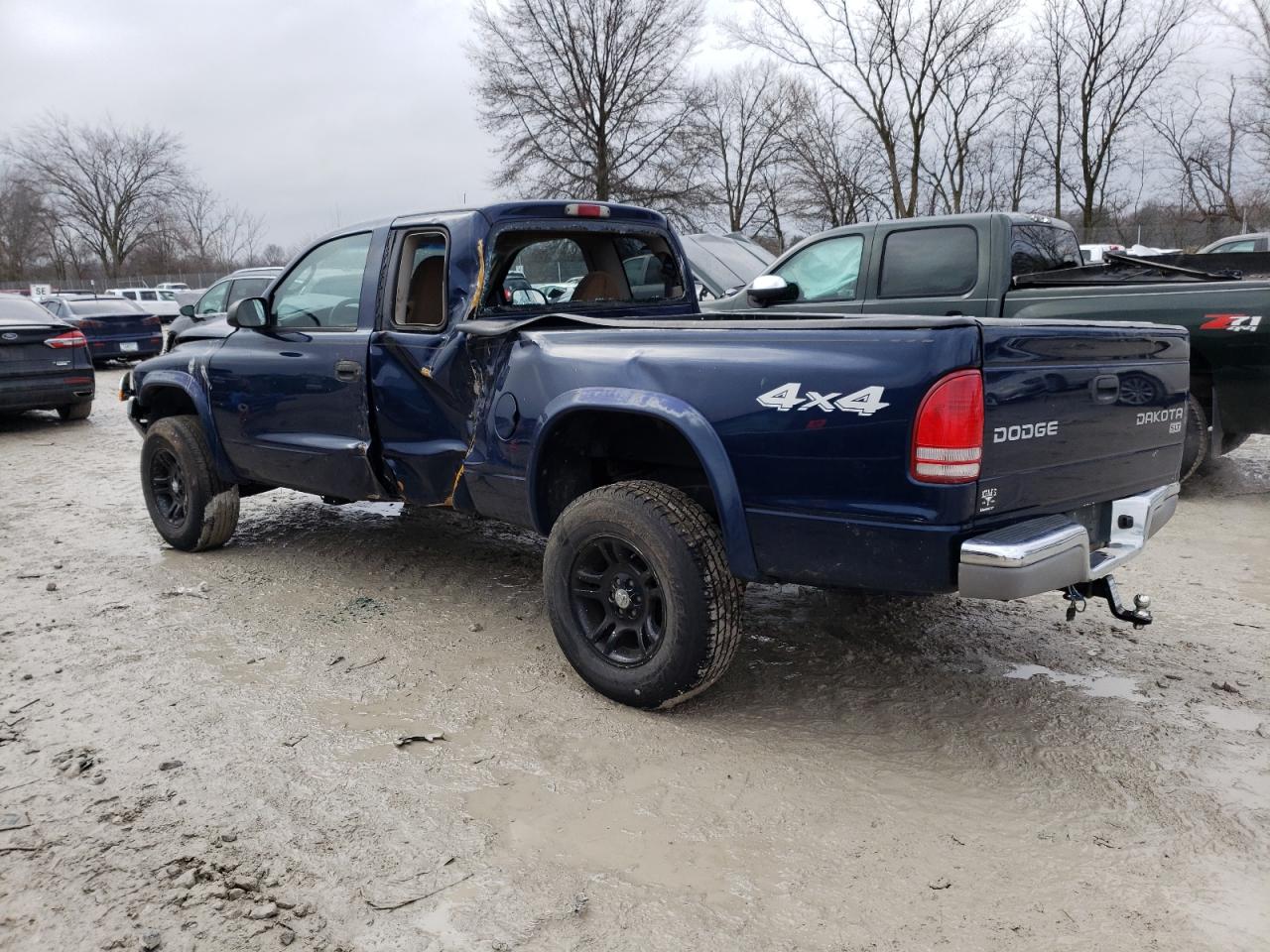 1D7HG42N74S718028 2004 Dodge Dakota Slt