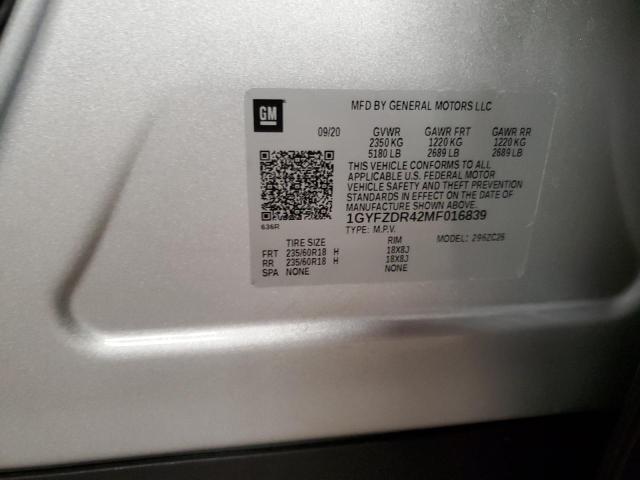 2021 CADILLAC XT4 PREMIU 1GYFZDR42MF016839