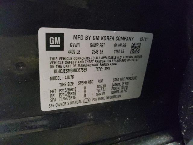 2021 BUICK ENCORE PRE - KL4CJESM9MB367569