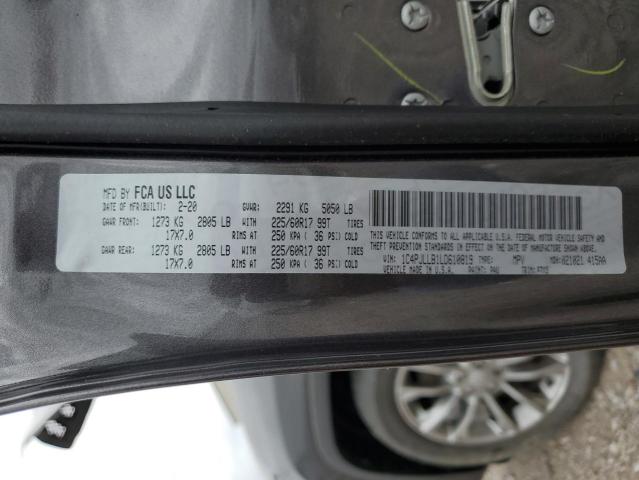 2020 JEEP CHEEROKEE - 1C4PJLLB1LD610819
