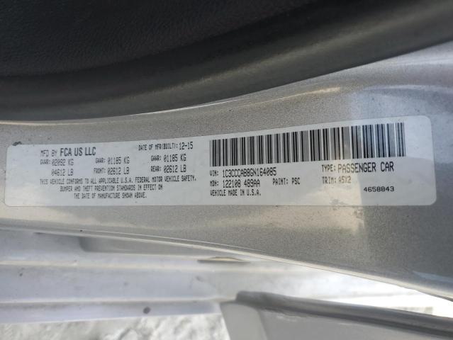 2016 CHRYSLER 200 LIMITE 1C3CCCAB8GN164085