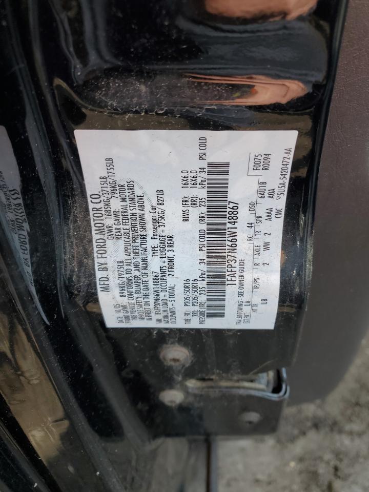 1FAFP37N66W148867 2006 Ford Focus Zx5