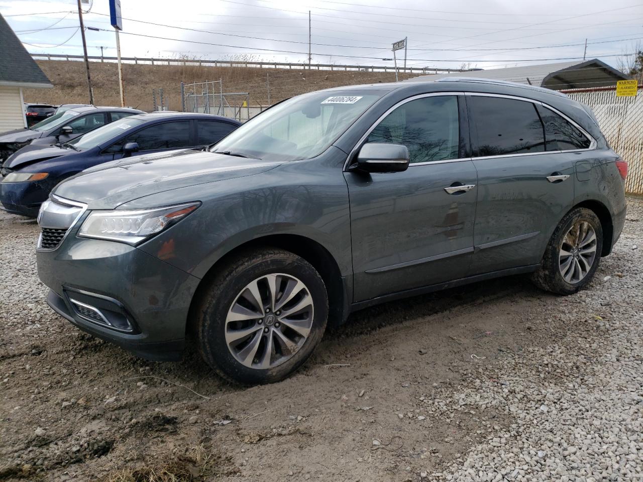 5FRYD4H48EB004410 2014 Acura Mdx Technology