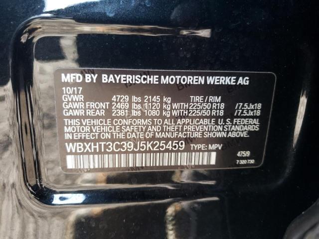 VIN WBXHT3C39J5K25459 2018 BMW X1, Xdrive28I no.13