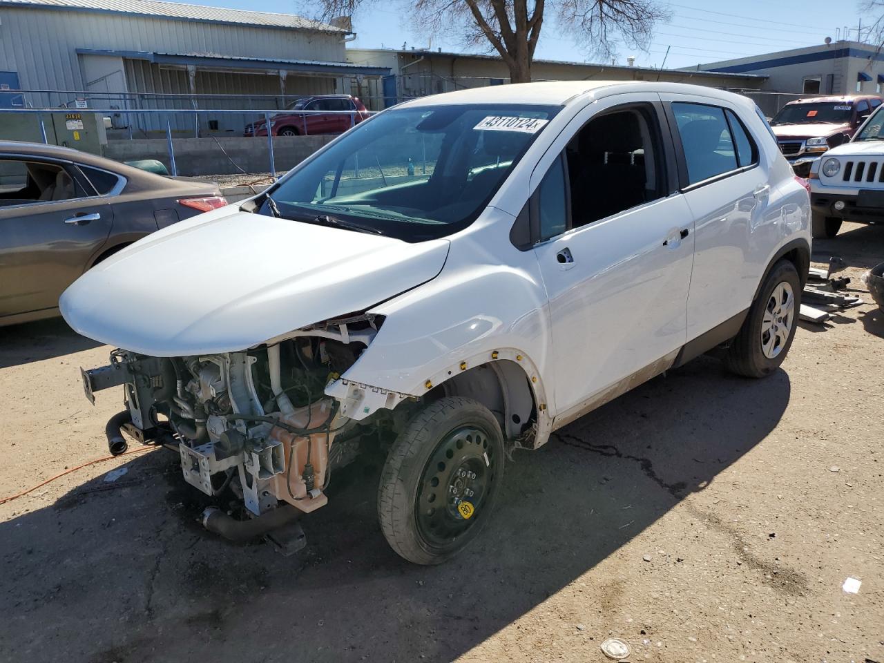 2018 Chevrolet Trax Ls vin: KL7CJKSBXJB597259