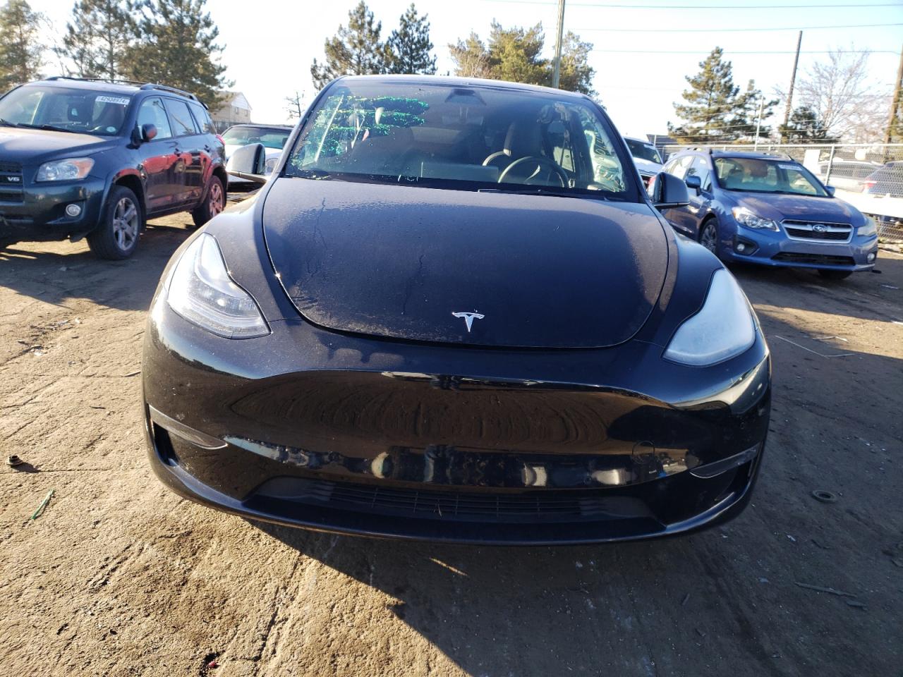 2021 Tesla Model Y vin: 5YJYGDED3MF106046