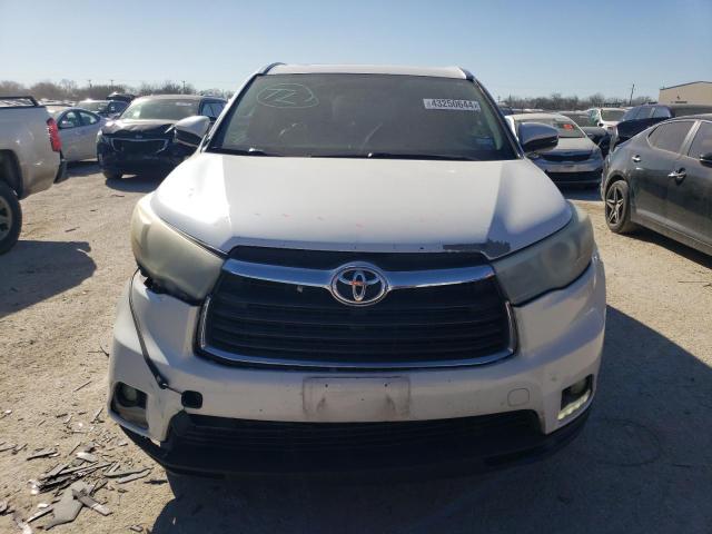 VIN 5TDYKRFHXES015544 2014 Toyota Highlander, Limited no.5