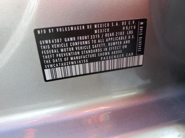 2015 VOLKSWAGEN GOLF SPORT - 3VWCA7AU2FM516156