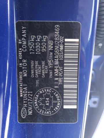 2022 HYUNDAI ELANTRA SE - KMHLM4AG6NU283469