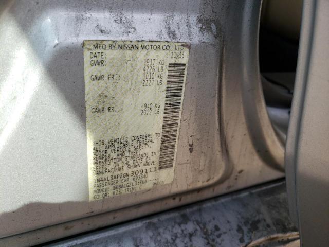 2016 NISSAN ALTIMA 2.5 1N4AL3AP2GN309111