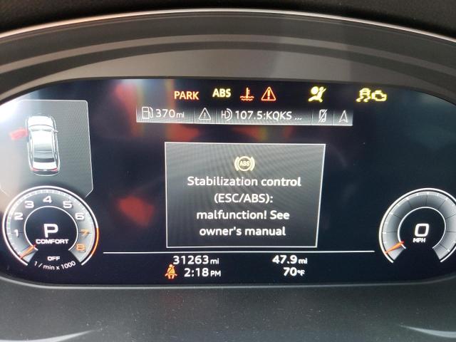 2020 AUDI A4 PREMIUM WAUENAF47LN012450
