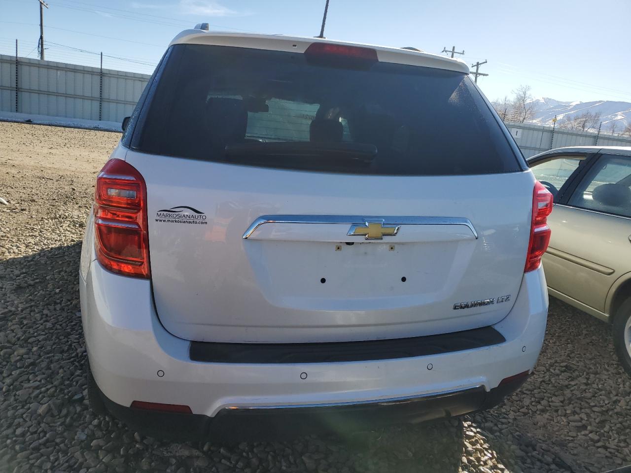 2016 Chevrolet Equinox Ltz vin: 2GNALDEK8G6347470