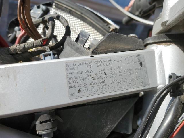 2003 BMW F650 GS WB10182A43ZE48341
