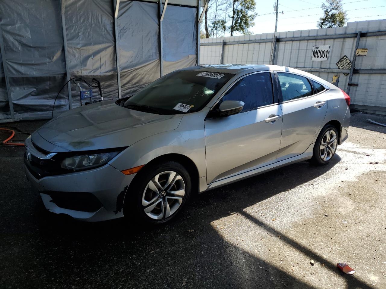Lot #3173554259 2016 HONDA CIVIC LX
