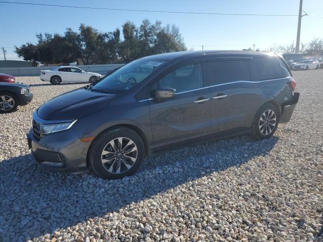 Lot #2469184676 2024 HONDA ODYSSEY EX salvage car