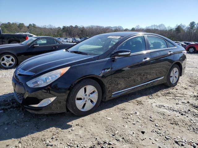 Lot #2339946042 2015 HYUNDAI SONATA HYB salvage car