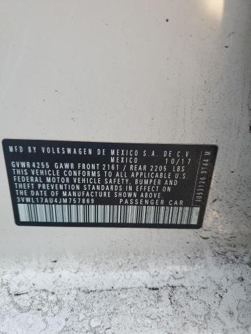 2018 VOLKSWAGEN GOLF SPORT - 3VWL17AU4JM757869