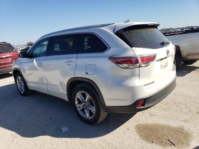 VIN 5TDYKRFHXES015544 2014 Toyota Highlander, Limited no.2