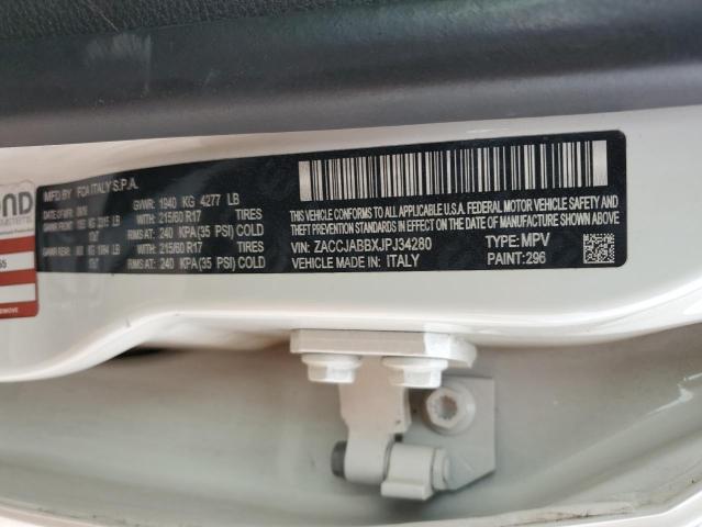 2018 JEEP RENEGADE ZACCJABBXJPJ34280